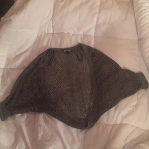 Batwing fishnet shrug